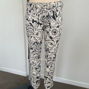 G-Star Raw Womens Mid Rise Boyfriend Graphic Floral Print Pants size 27